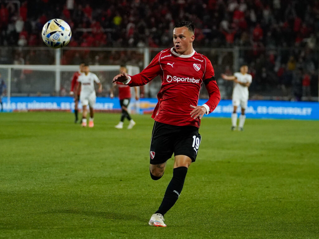 Independiente vs Lanus. Abaldo.13.10.2025 Foto Maxi Failla