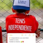 Independiente se vive en cada disciplina._En cada entrenamiento._En cada punto jugado con el corazón.___SomosTenisIndependiente🎾🇦🇹_🔴 Orgullo qu(