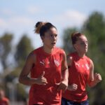 Las Diablas disputaron un nuevo amistoso esta vez frente a Estudiantes de la Plata_ se jugaron dos bloques de 40 minutos. _En el primero fue victoria del ro(