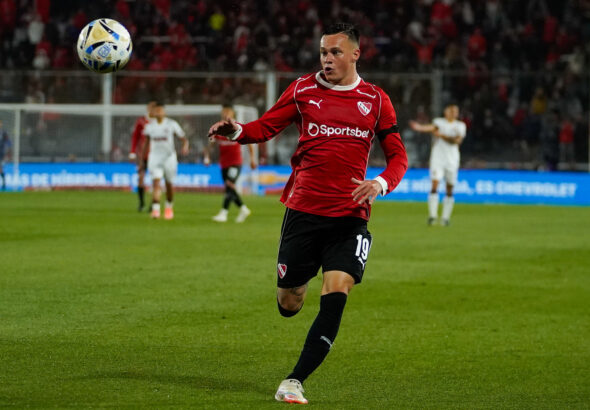 Independiente vs Lanus. Abaldo.13.10.2025 Foto Maxi Failla