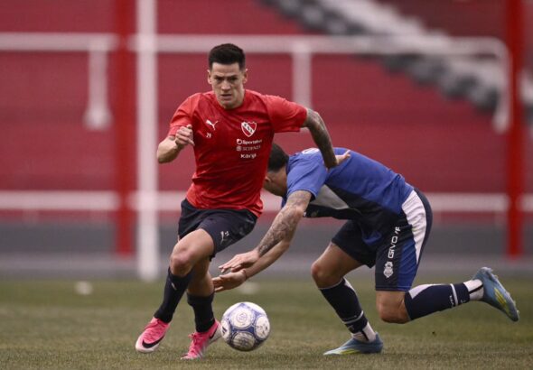 Amistoso de sábado en el LDA-REB___Independiente 0 - 0 Gimnasia (LP)__Se disputaron dos tiempos de 40 minutos.__INDEPENDIENTE_ _Rodrigo Rey_ Leonardo God_1