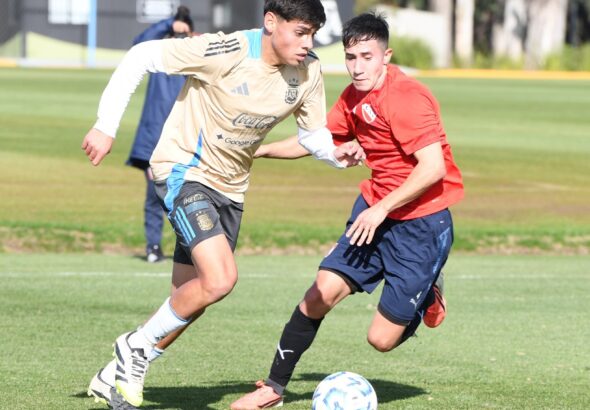 _Sub17 La preselección nacional_ orientada por Diego Placente_ enfrentó a la Reserva del Club Atlético Independiente.__😍 Jornada con visita de lujo_ _6